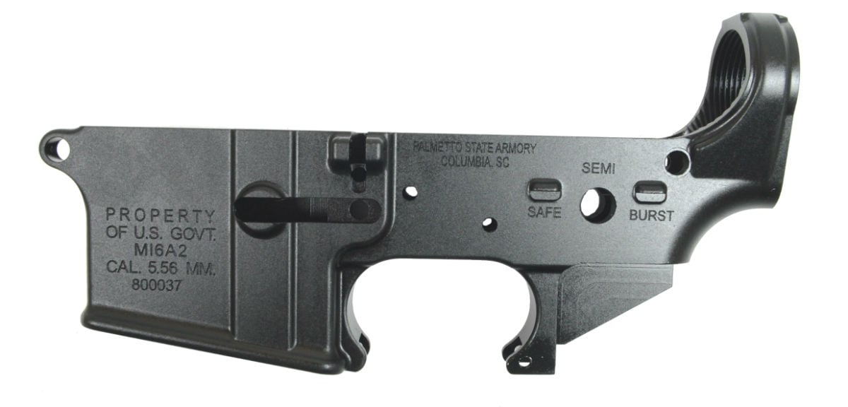 PSA M16A2 AR-15 Stripped Lower Receiver