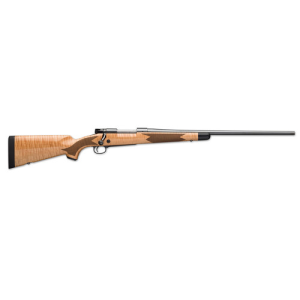 WINCHESTER Model 70 Super Grade 6.8 Western 24" 3rd Bolt Rifle - Blued / Maple