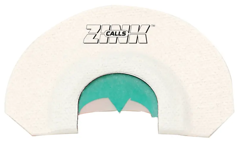 ZINK ZNKZNK313 Wicked Lady Diaphragm Call Double Reed Turkey Sounds White Bat Cut