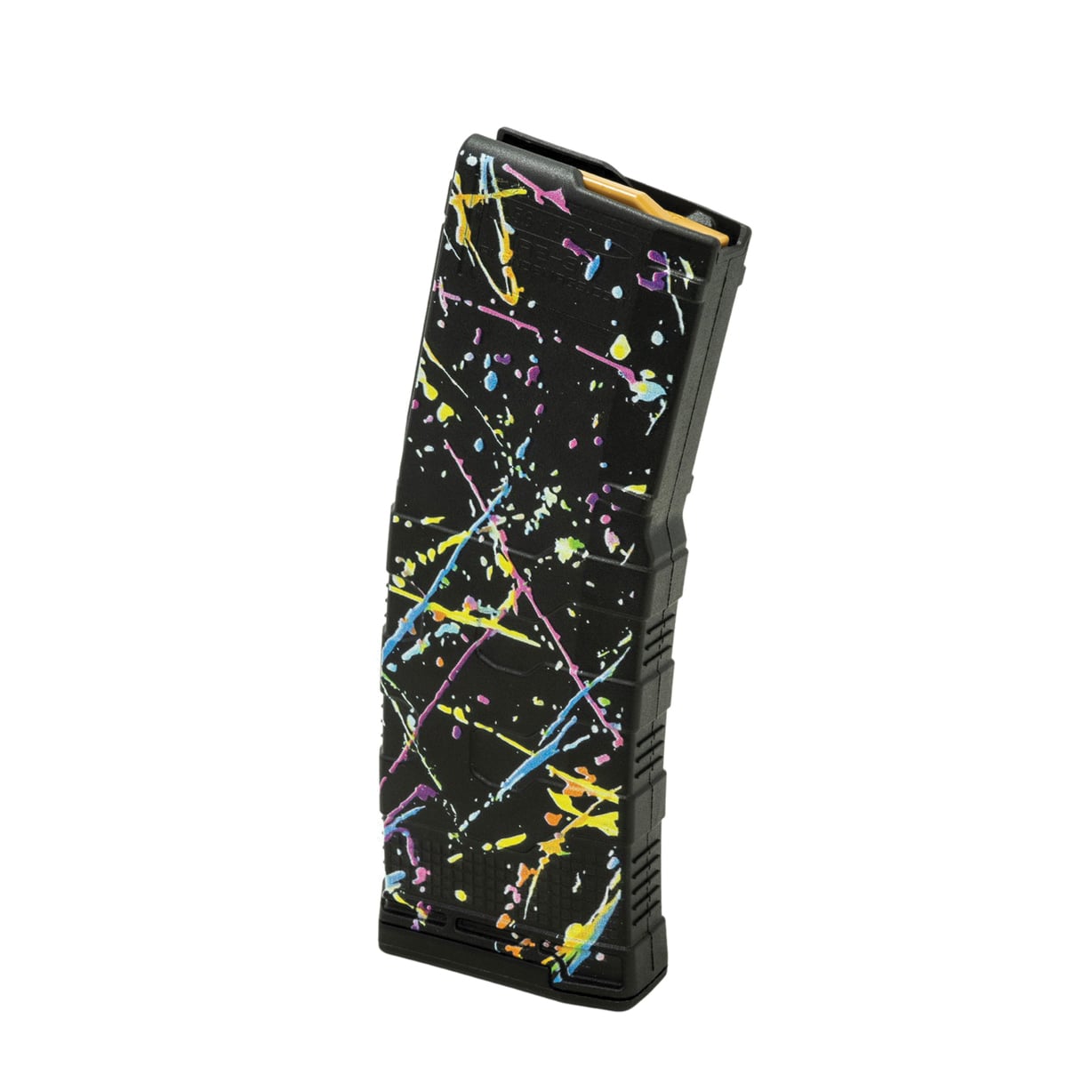 Amend 2 Neon Splatter Mod-3 30rds 5.56x45mm/.223 Remington, Black