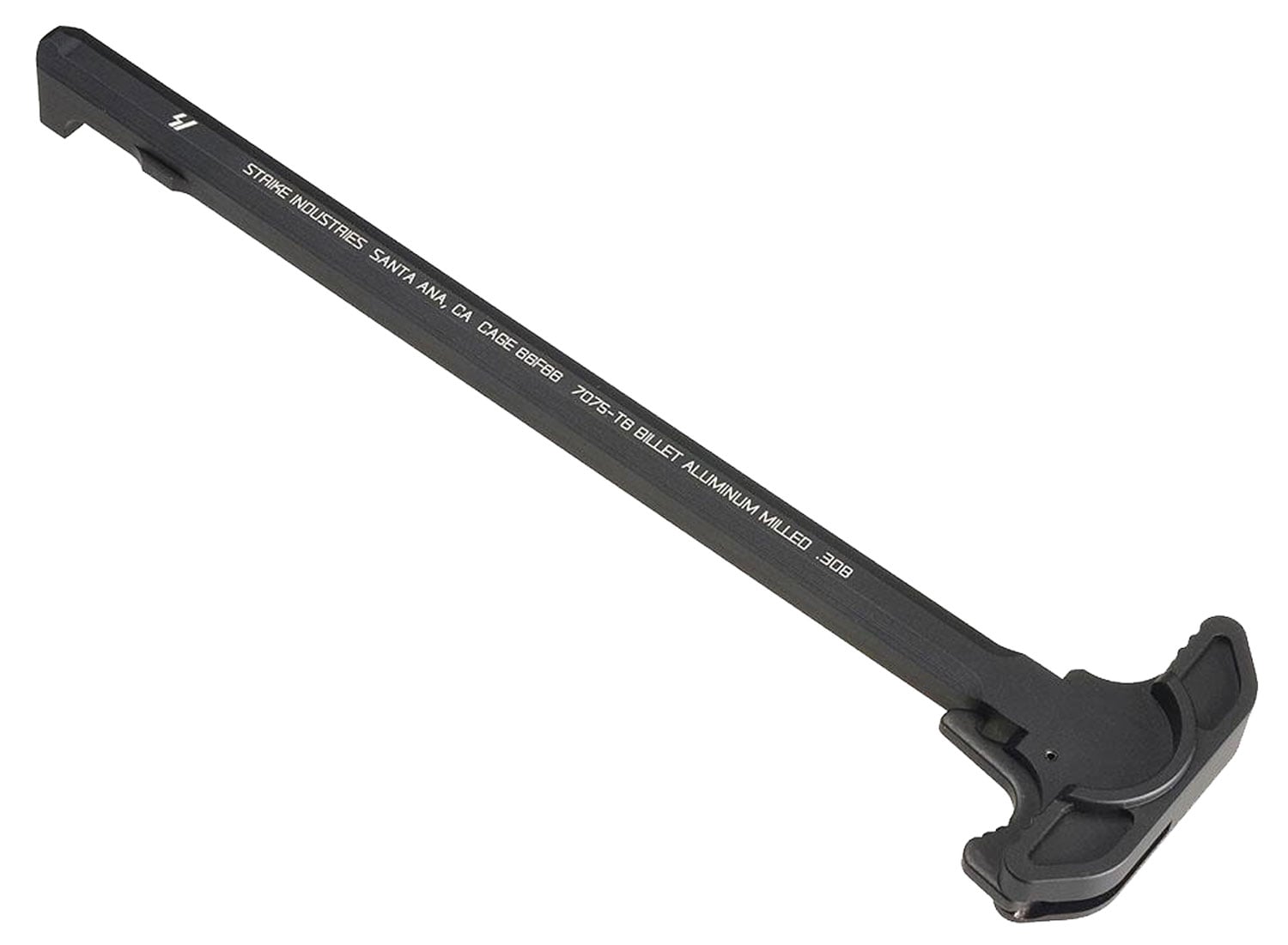 Strike Industries AR-10 Charging Handle, Hardcoat Anodized Black - ARCH308