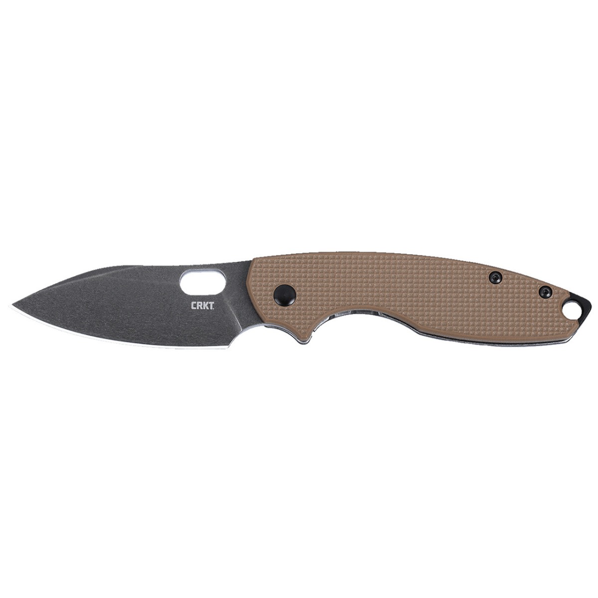 CRKT Pilar III Frame Lock Folding Knife Spear Point, Earth Brown