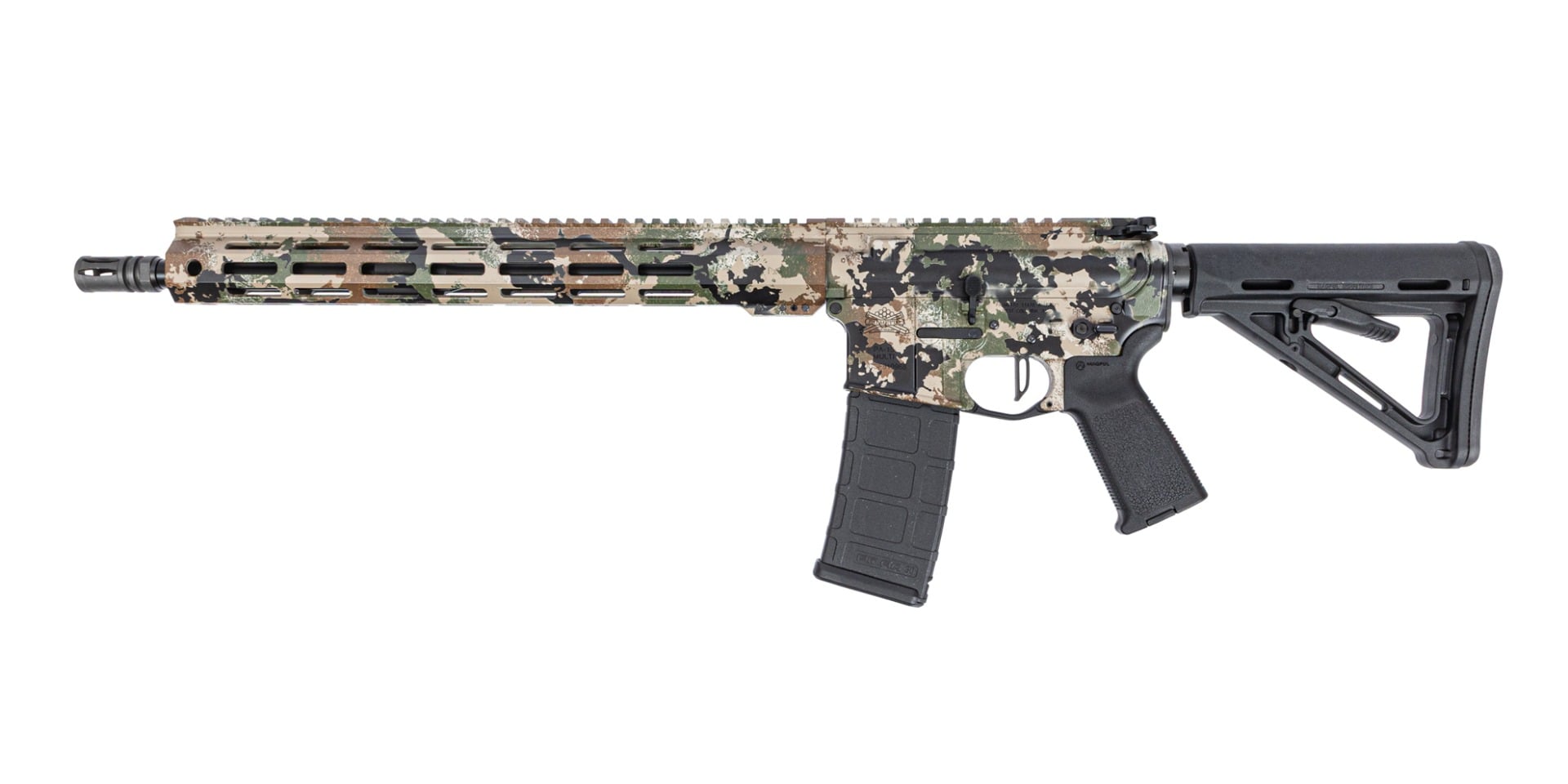 PSA Custom 5.56 16" Rifle W/ PSAC Flatbow FCG - Wraith