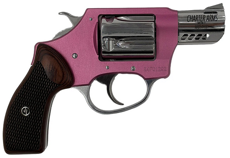 Charter Arms Coyote .380 ACP Revolver - High Polish Pink