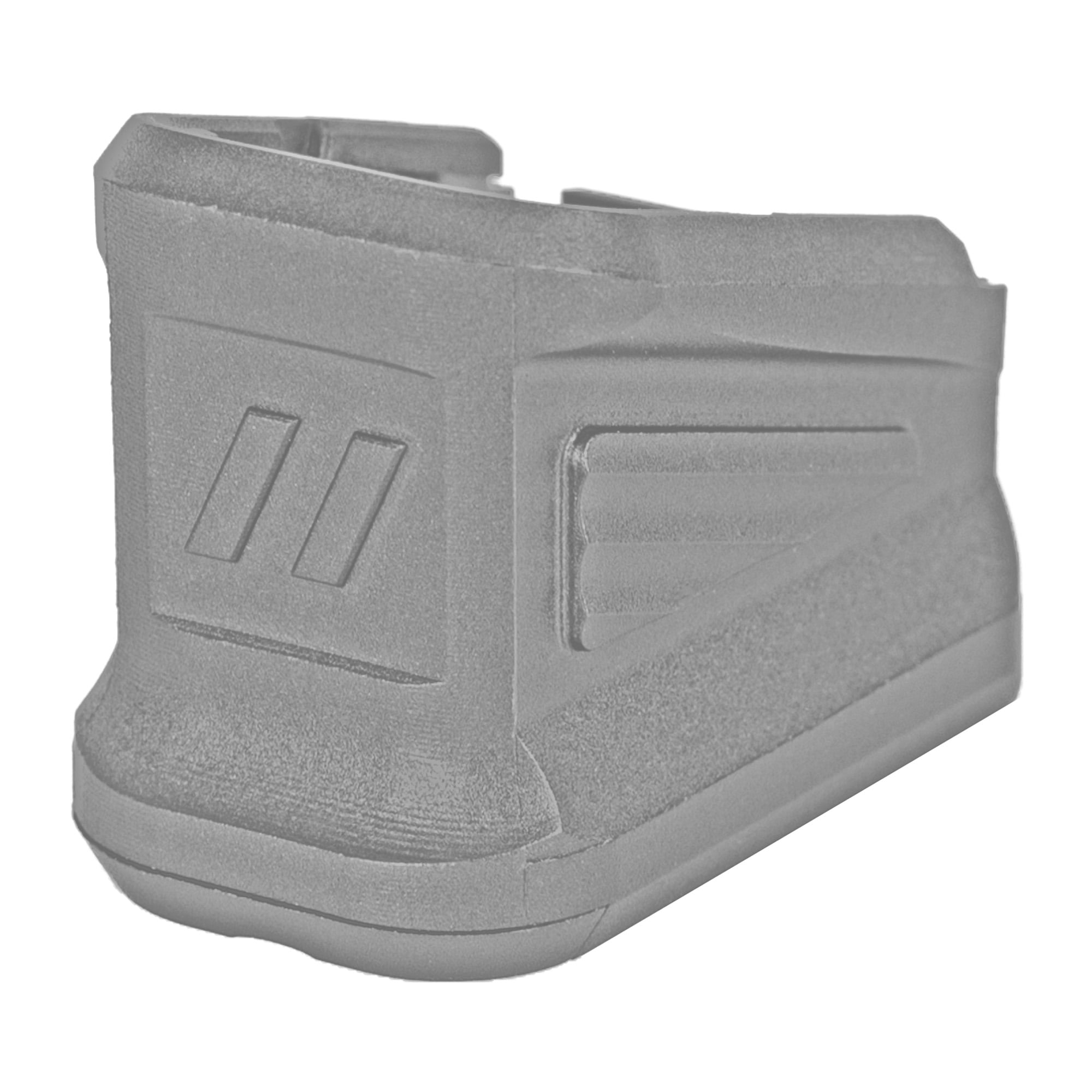 ZEV Technologies Polymer Base Pad 5, Base Pad, Gray, For Glock 17