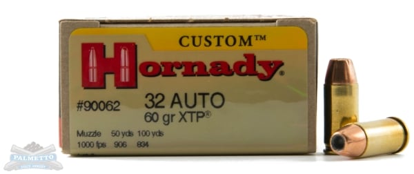HRNDY 32ACP 60GR JHP/XTP 25/250 - No Credit Card Fees - Low, flat rate shipping