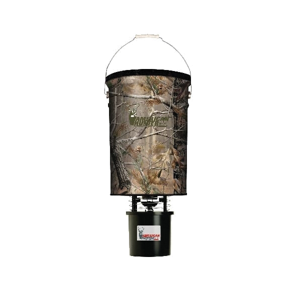 American Hunter 50 lb Hanging Feeder w/X-Pro Kit, Realtree AP Camouflage