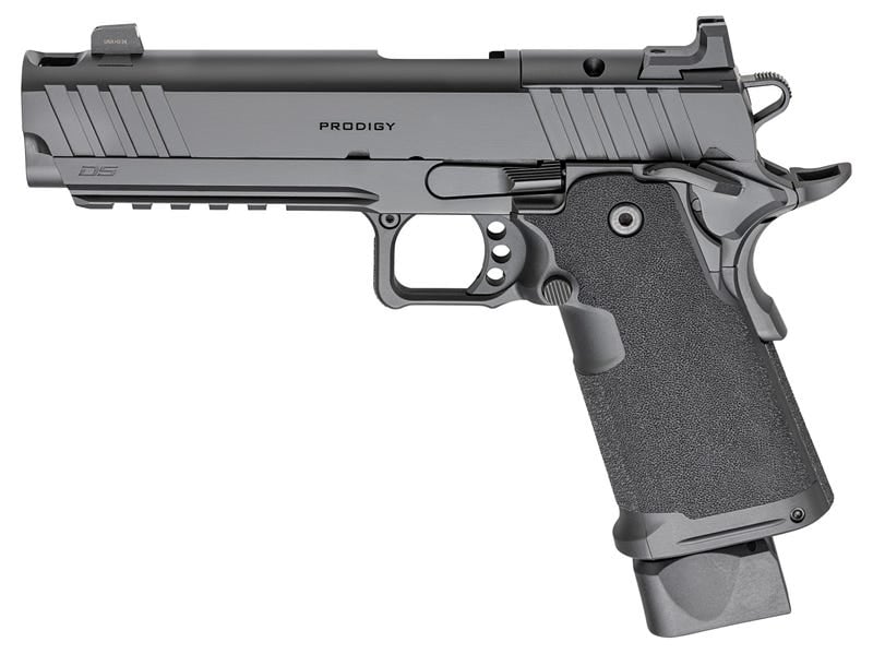 Springfield 1911 DS Prodigy Comp AOS Handgun - 5" - Black -9mm - 20rds - PH9119AOS-COMP