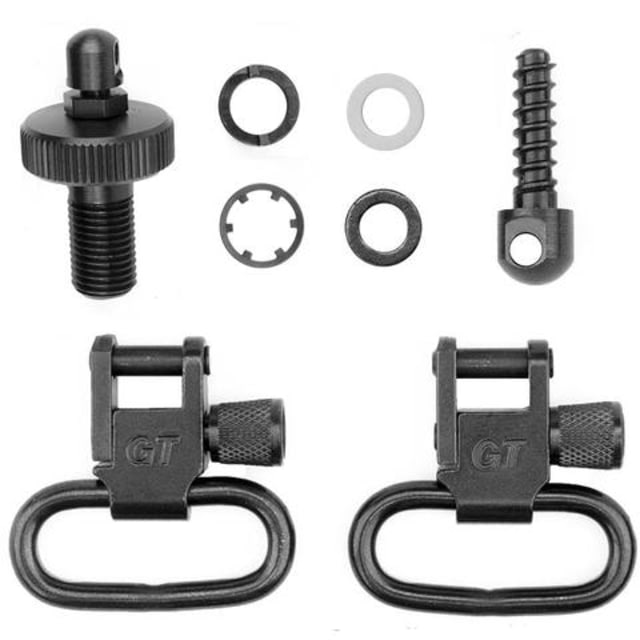 GrovTec US Shotgun Locking Swivel Set Mossberg 500 20ga. Black
