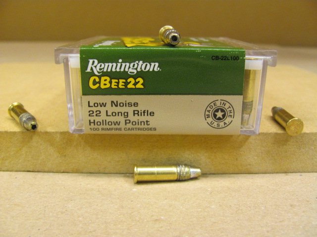5000 Round Case – 22 LR 33 Grain CBEE22 Remington Low Noise Hollow Point Ammo – CB-22L100