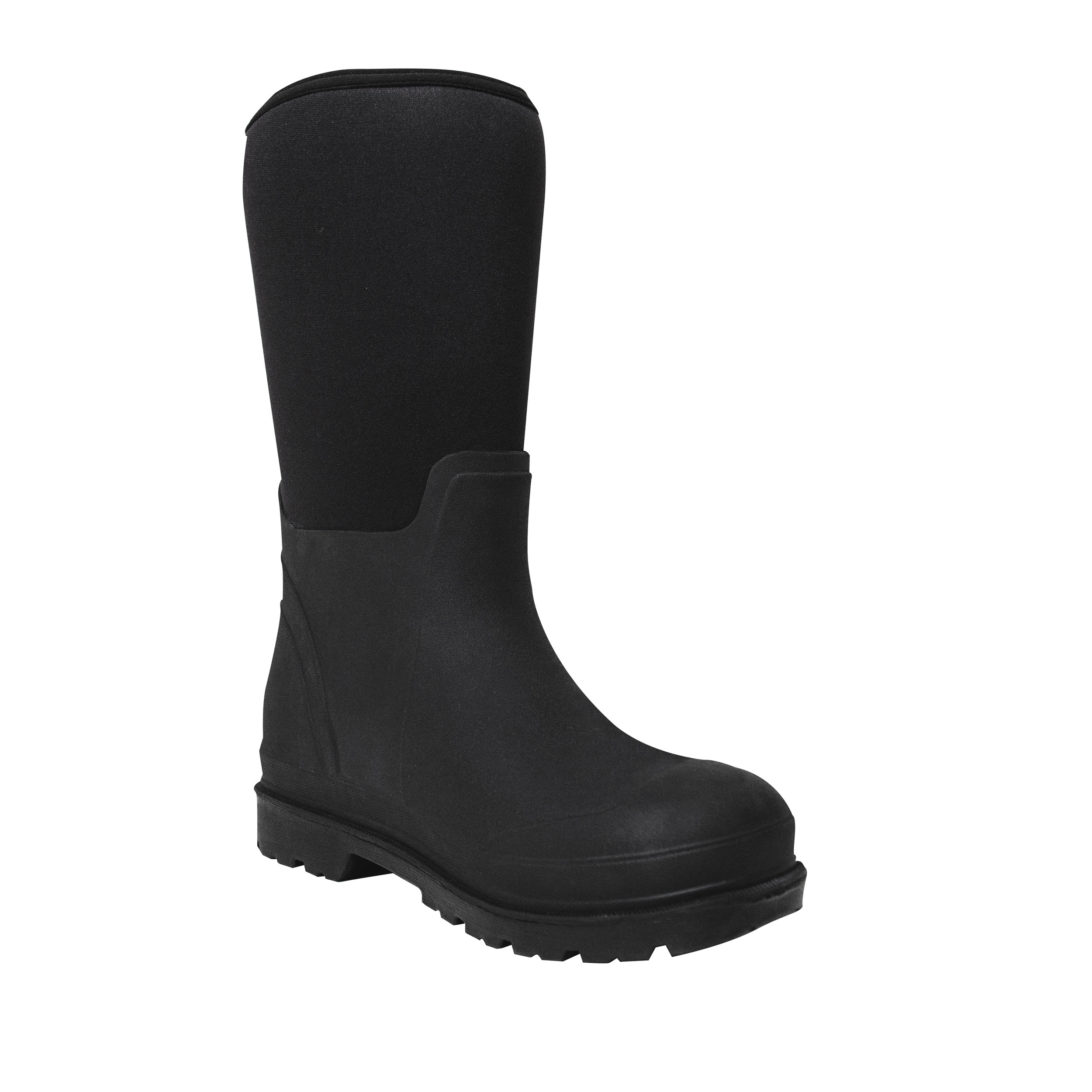 Rothco Waterproof Rubber Boots - Black - 14.5 Inch, Shoe Size 13