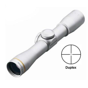 Leupold BLEMISHED Leupold FX-II Handgun Scope - 4x28mm Duplex Reticle Silver