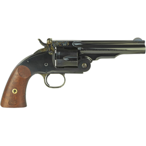 Cimarron Firearms Number 3 Schofield 45 Colt (Long Colt) Revolver 5" Blued Barrel 6 Round Walnut Grip
