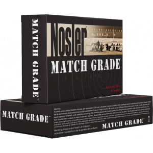 Nosler 43455 Match Grade Rifle 6.5 Creedmoor Hollow Point 140 GR - 20rd Box