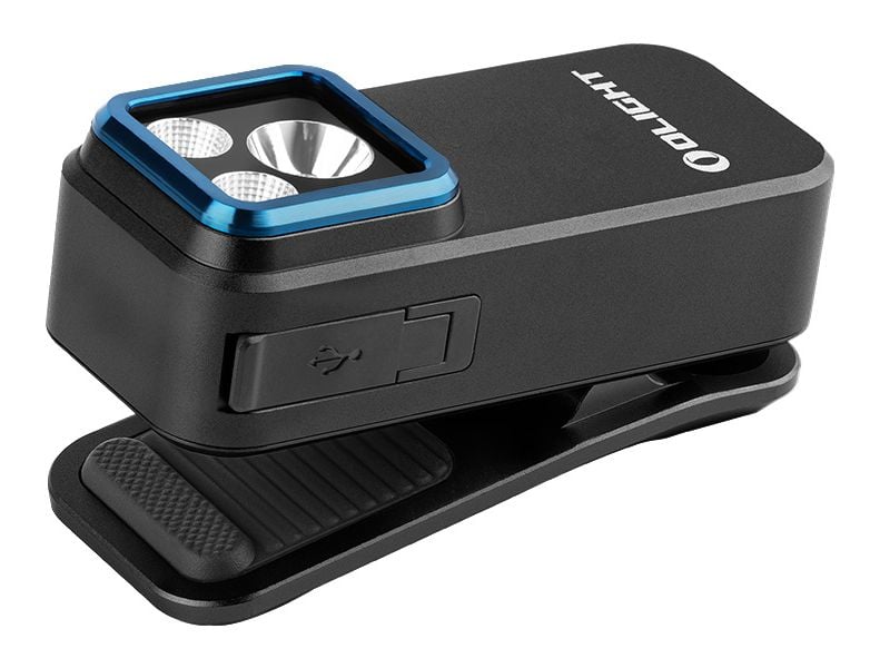 Olight Oclip Pro Clip Light, Black, 500 Max Lumens