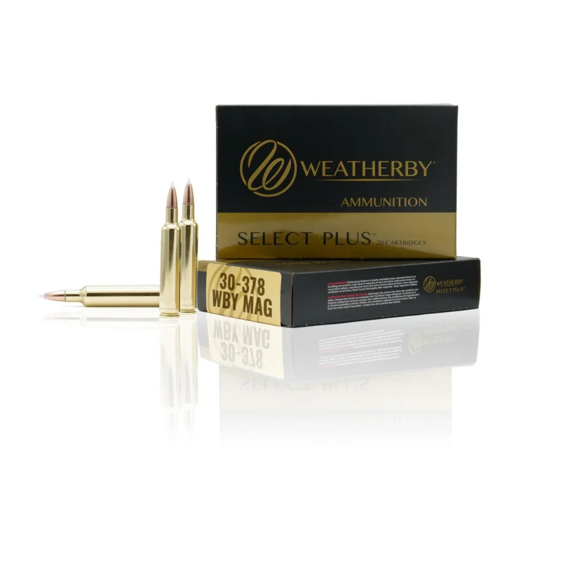 Weatherby Select Plus Rifle Ammunition 30-378 Wby Mag 180 gr Scirocco 3500 fps 20/ct - Flat Rate Shipping Under 30lbs!