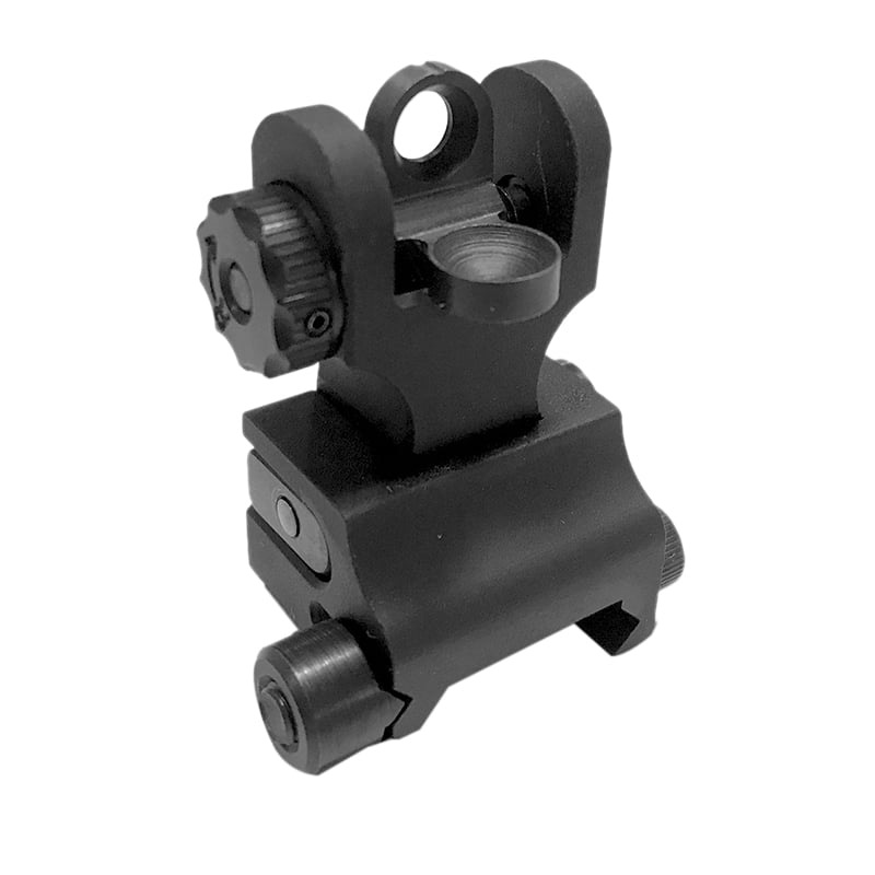 Samson A2 Manual Folding Sight Rear, Black