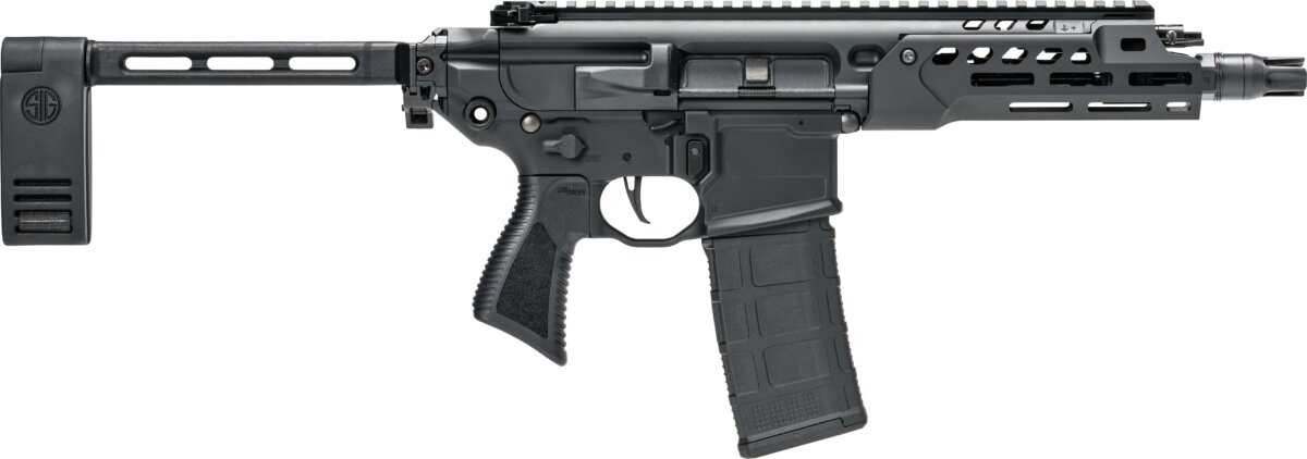 SIG SAUER MCX RATTLER LT 5.56 BLK 7.75" PMCX-556N-7B-LT-PCB |  BRACE