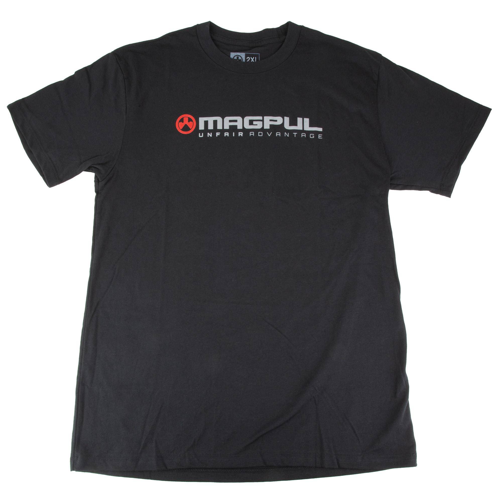 Magpul Unfair Advantage CVC T-Shirt Black 2XL - Cotton/Polyester Crew Neck