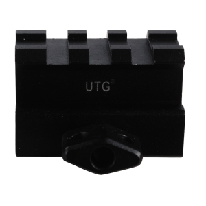 Leapers UTG Medium Profile 3-Slot Compact Picatinny Riser Mount AR-15 Matte Black