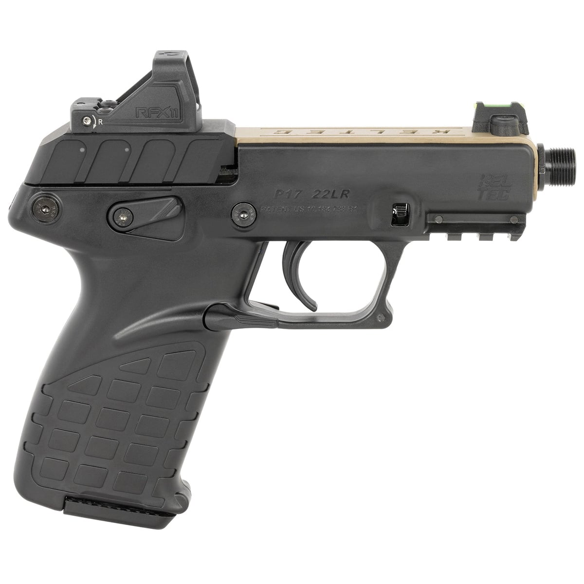 Kel-tec P17 .22LR 3.80" 16rds, Black