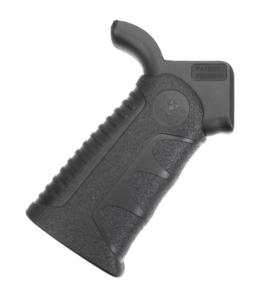 Xtech Tactical ATG AR-15 Adjustable Tactical Grip, Heavy Textured Black