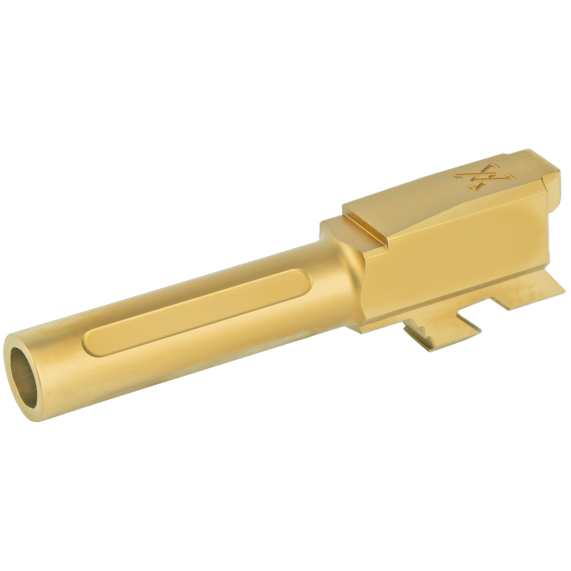 True Precision Barrel, 9mm, Gold Titanium Nitride, Fits Glock 43/43X