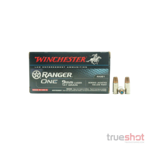 Winchester - Ranger - 9mm - 147 Grain - Bonded JHP - 50