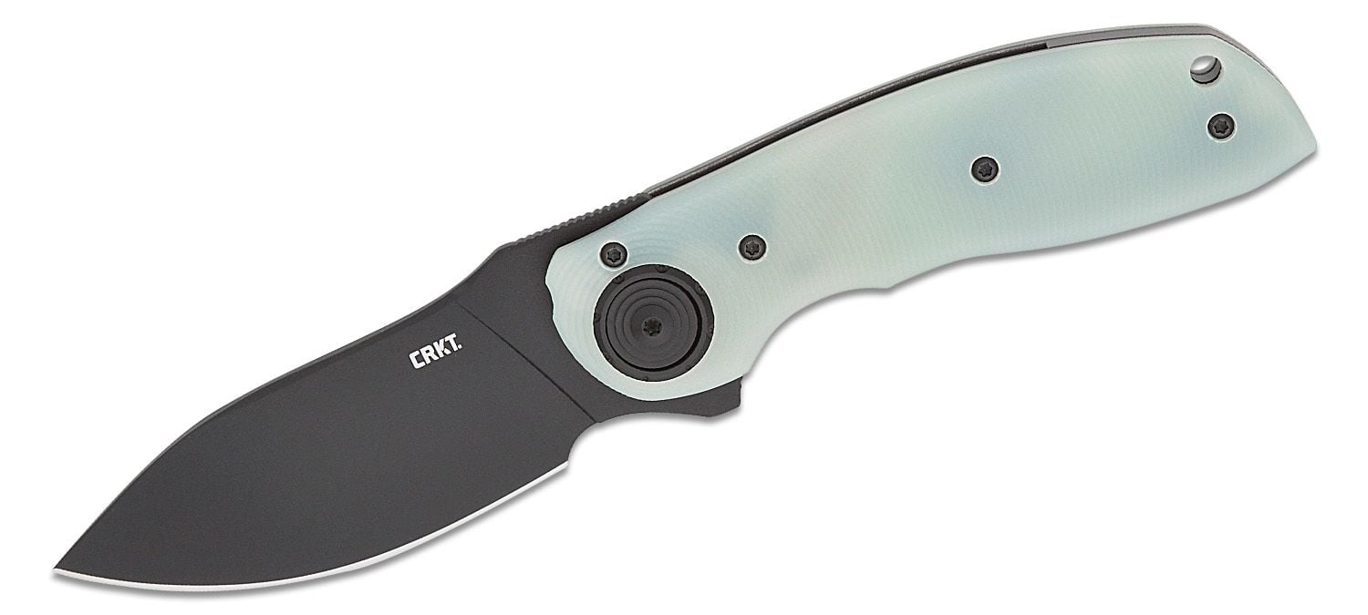 CRKT Bot Deadbolt Folding Knife Drop Point, Natural