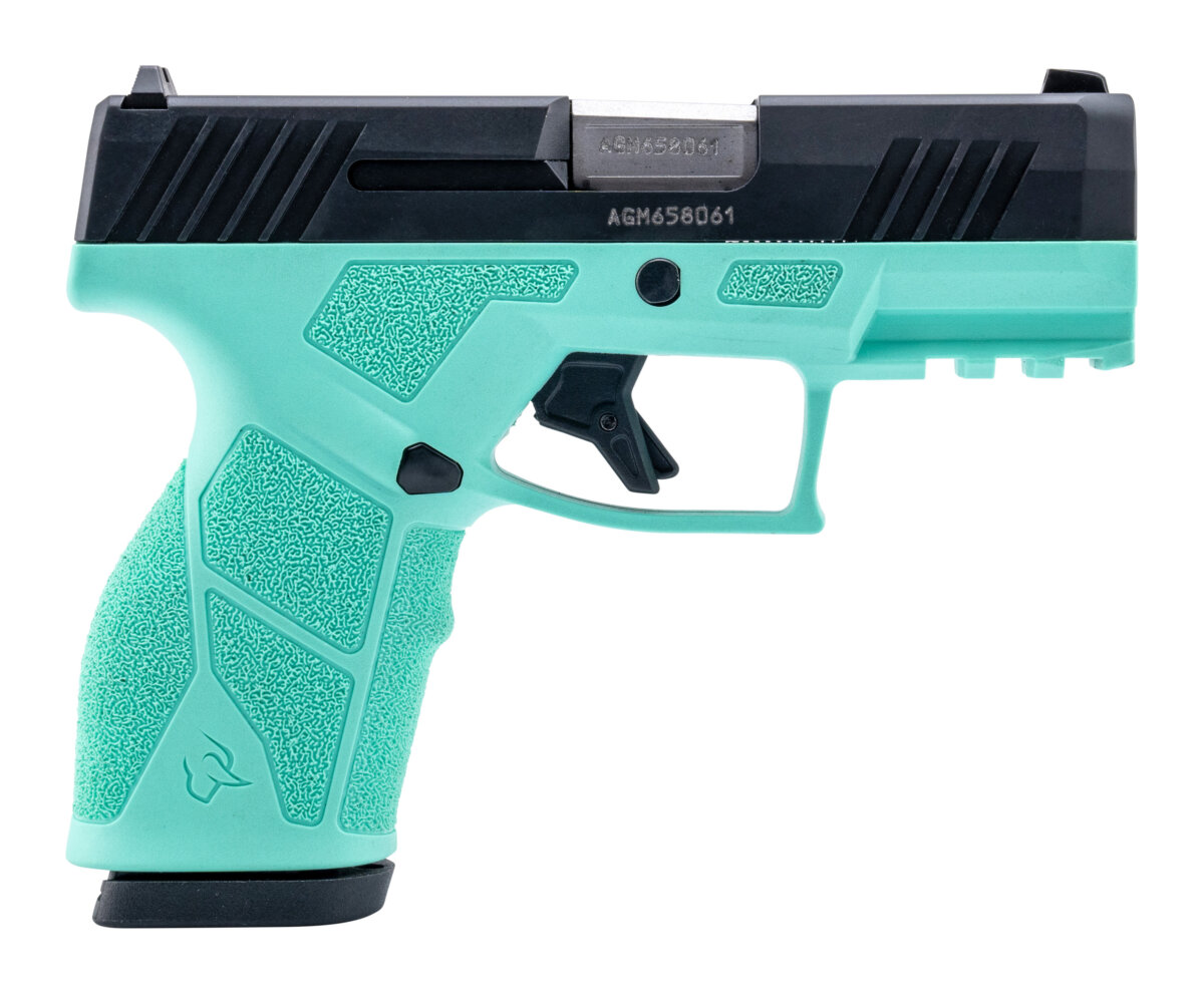 Taurus GX2 9MM BLK/CYAN 3.3" 10+1 1-GX2931C-10