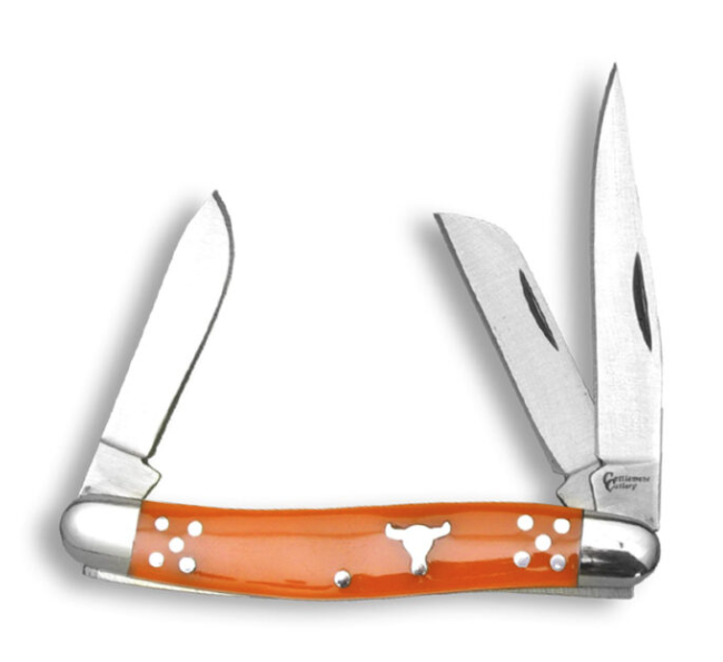 ABKT-Bull Head Series Stockman - Orange Brahma Bull
