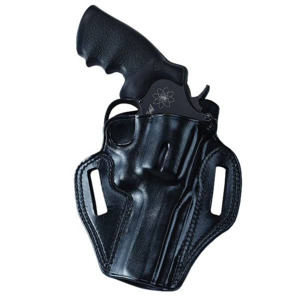 Galco Combat Master S&W L Frame Leather Holster Right, Black - CM102B