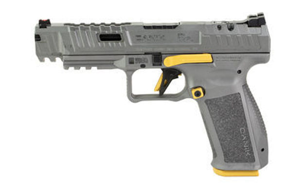 Canik SFX Rival 9mm Pistol Grey Gold 18+1 Rounds