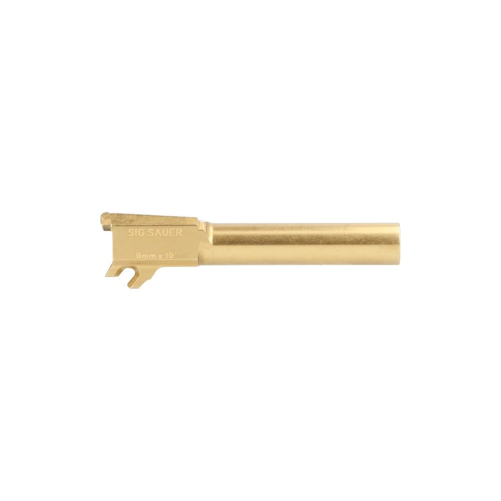 Sig Sauer Non-Threaded Barrel w/LCI 9mm 3.70" Fits Sig Sauer P365-XL, Gold