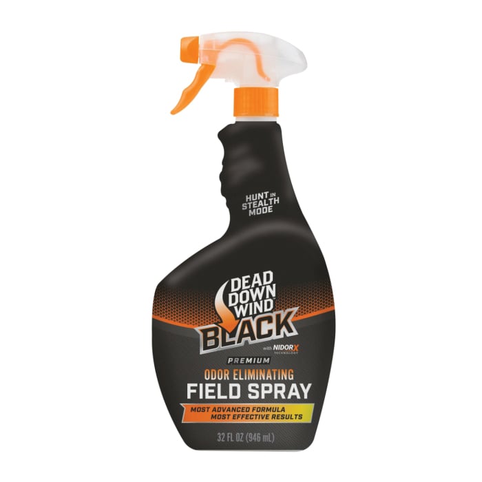 Dead Down Wind Black Premium Unscented Field Spray, 32 oz Trigger Spray Bottle