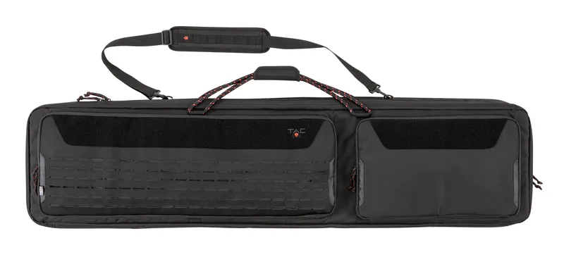 Tac Six 600D Polyester - Black Double Zipper Gun Case 10834