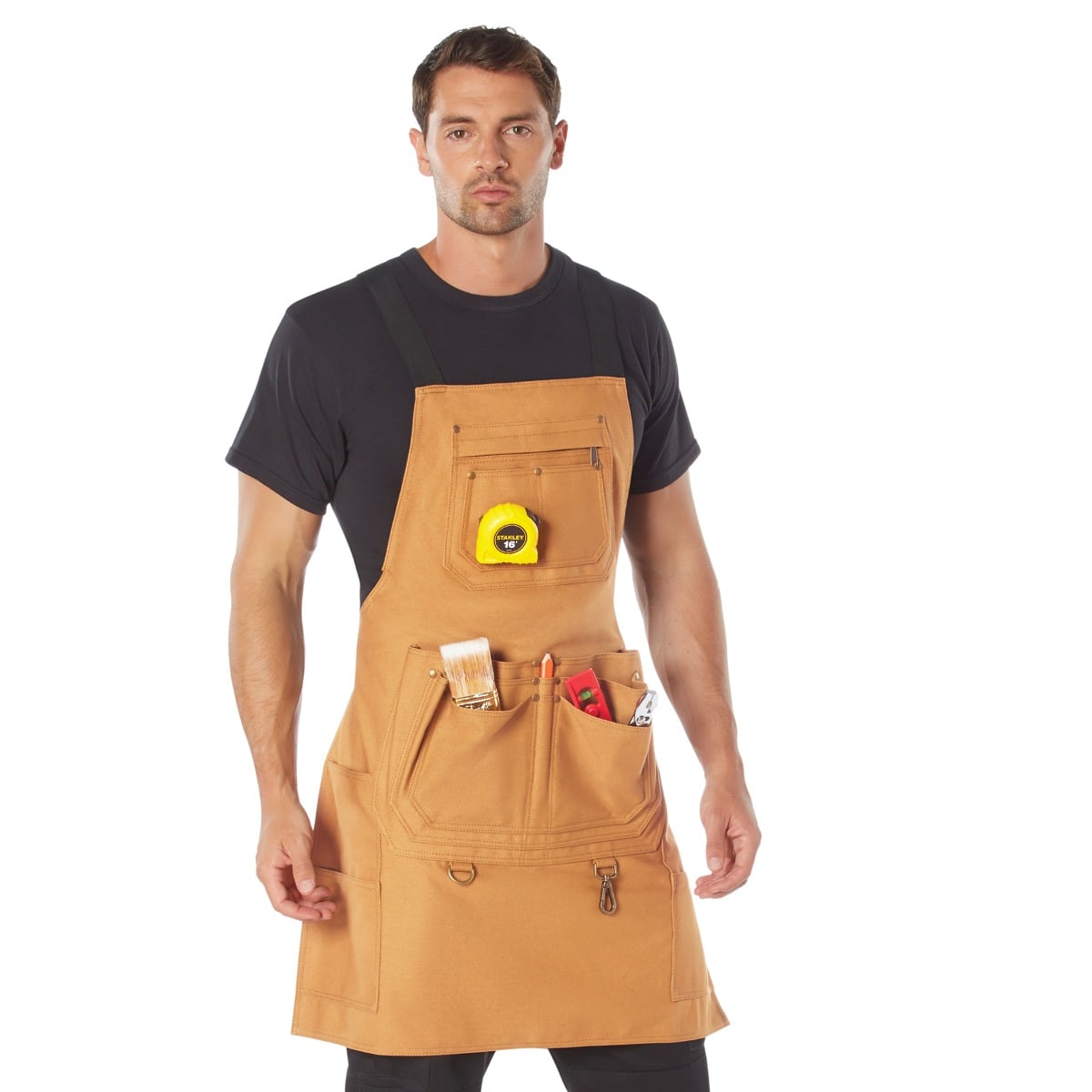Rothco Canvas Full Work Apron - Coyote Brown