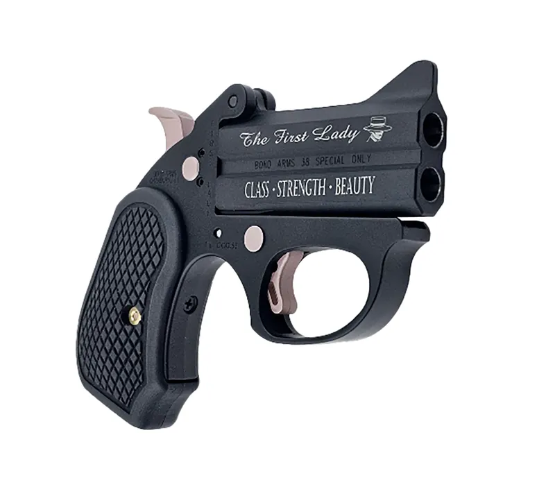 Bond Arms - BAFL-BP-38SPL - The First Lady 38 Special 2 Shot 3 Break Open Black Pistol