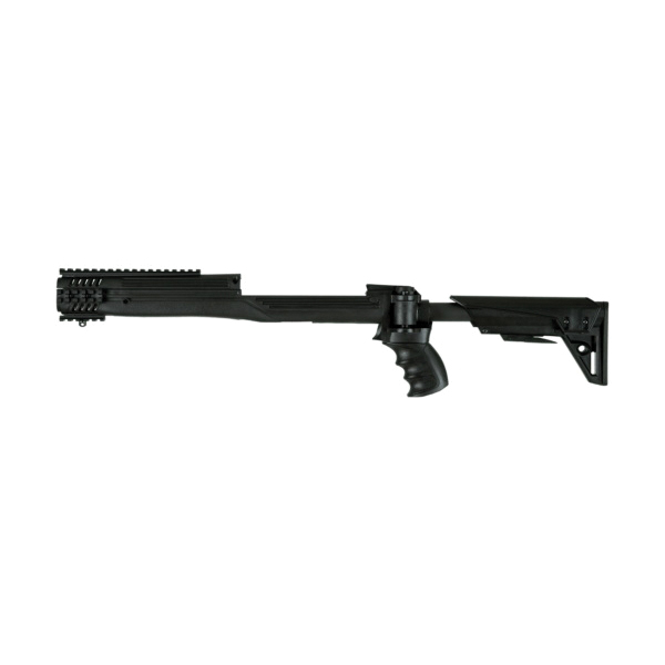 ATI Outdoors Strikeforce Gen 2 6-Position Stock Black - High-Performance Adjustable Stock for AR-15 with Versatile Length Settings - C.2.10.1210