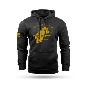 New-Line-Apparel Nine Line Pooh Bear Hooded Sweatshirt Black M