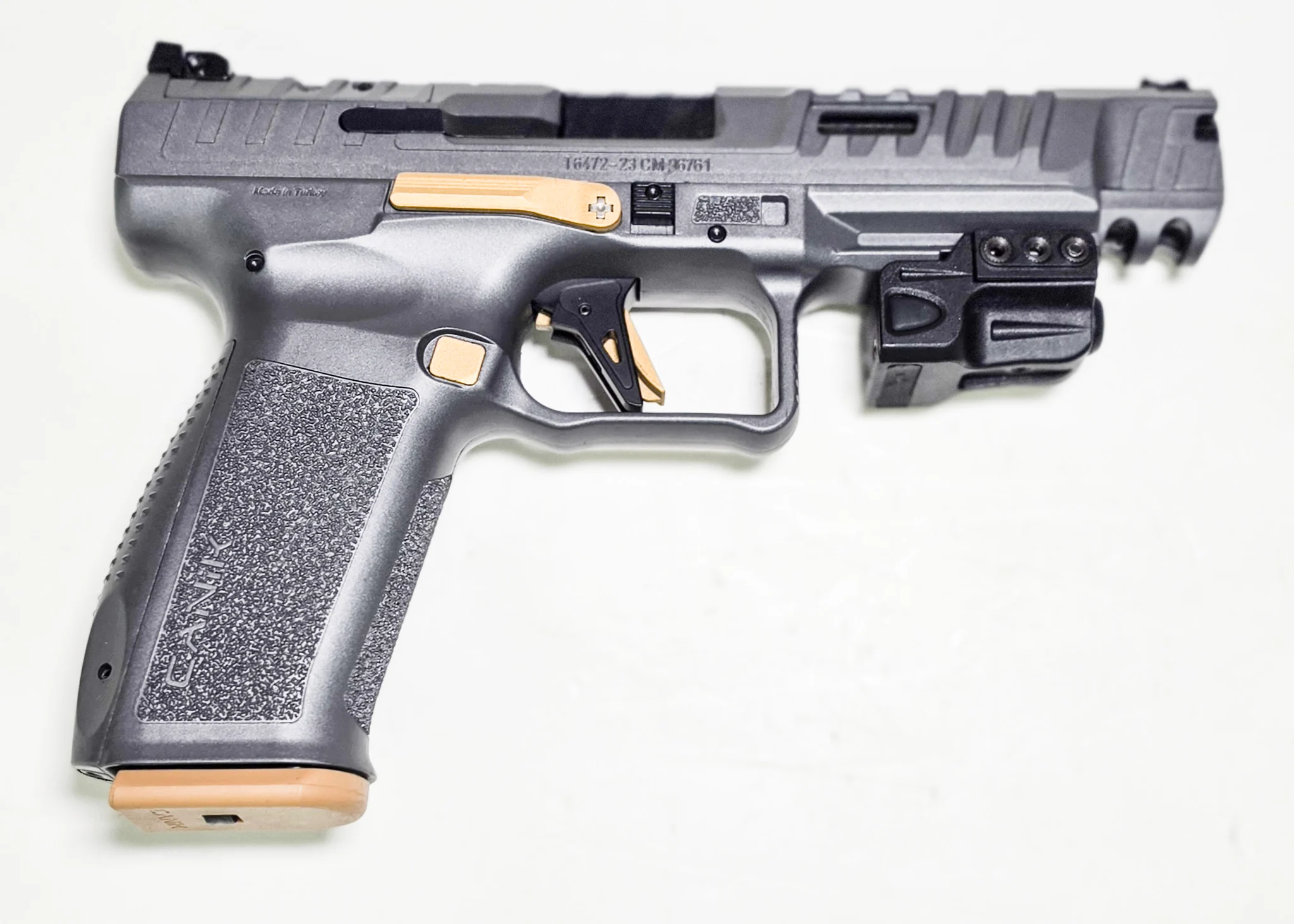 CANIK UNFIRED PRE-OWNED MODEL SFX RIVAL WITH BLUE LASER (Used)