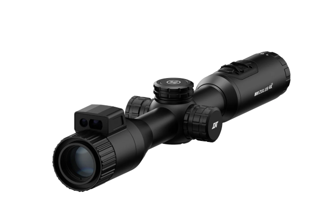 DNT Optics ZULUS 4K Tube-Style Digital Day & Night Vision Scope 3-24x, Laser Rangefinder & Ballistic Calculator-ZT4K324R