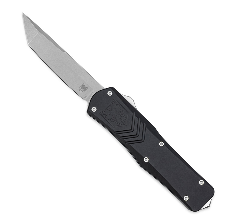 CobraTec Large FS-X Black Gen 2 Tanto Not Serrated - LBLKFS-XGEN2TNS