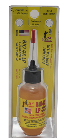 Pro-Shot Bio 4X Gun Oil in 1oz. Needle Oiler - BIO4-NEEDLE