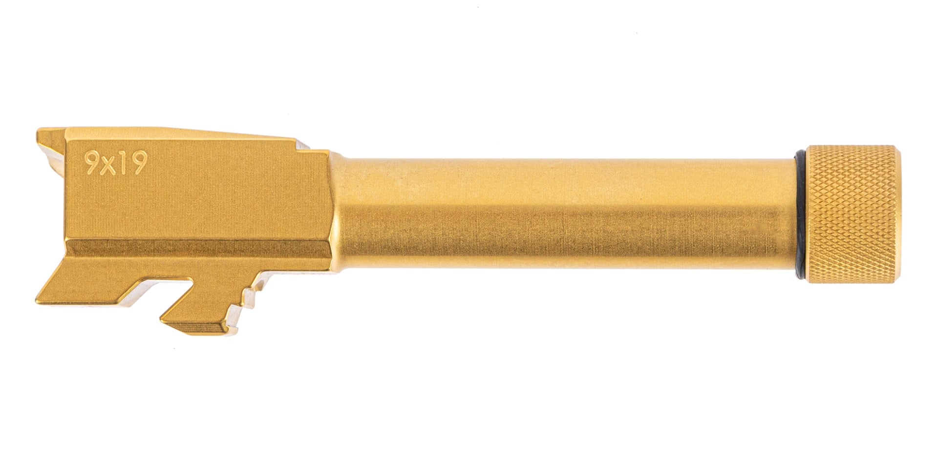 PSA Micro Dagger Barrel - Threaded W/Thread Protector, Gold TiN