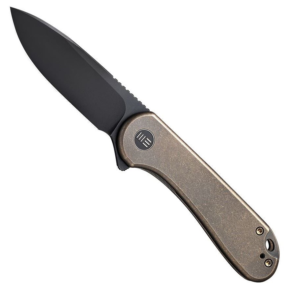 We Knife Elementum Folding Knife, Bronze