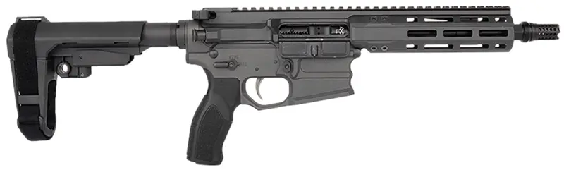 Cobalt Kinetics CKPROLITE30075CHARCOAL Pro Lite 300 Blackout 30+1 7.50" Black Melonite Barrel, Charcoal Aluminum Receiver w/Picatinny Rail, Black Polymer SB Tactical SBA3 Brace, Black Polymer Grip