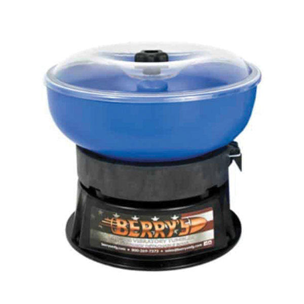 Berrys Bullets QD-500 .380 ACP/9mm Vibratory Brass Tumbler w/Detachable Bowl