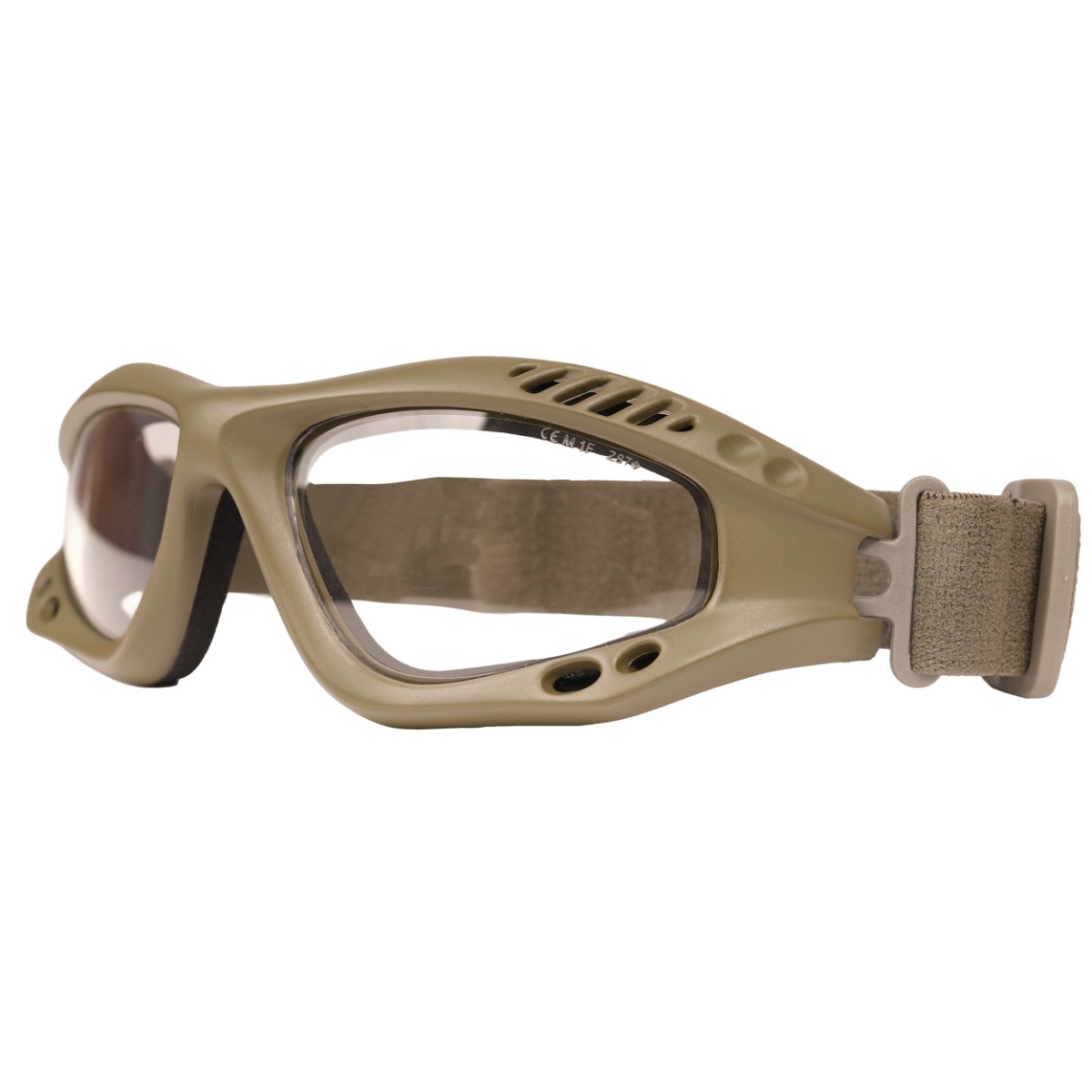 Rothco Ansi Rated Tactical Goggles - Coyote Brown - Clear