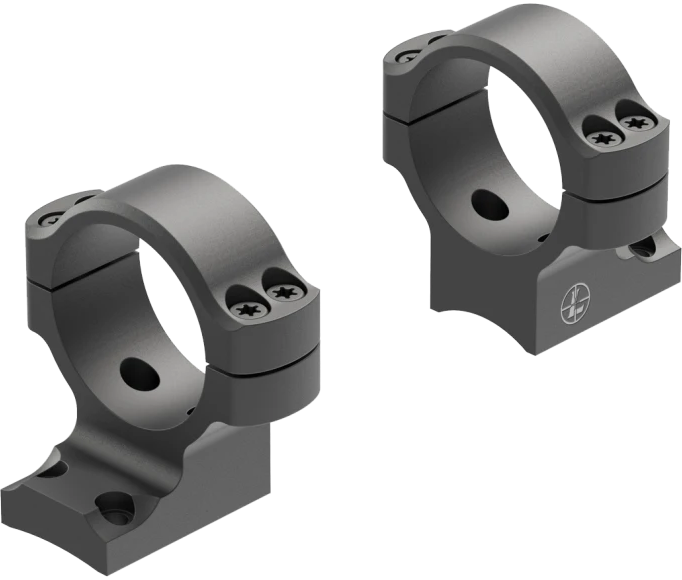 Leupold BackCountry Browning X-Bolt 30mm Medium 7075 T6 Aluminum 2-Piece Scope Mount, Matte Black - 171122